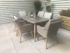 Signature Weave Danielle 6 Seat Dining Seat