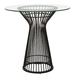 Vogue Round Silver Dining Table
