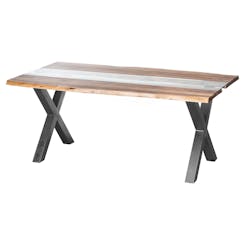 Hill Interiors Live Edge Collection River Dining Table