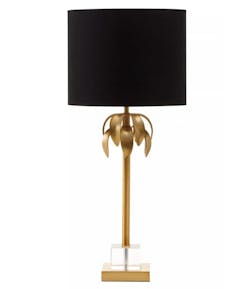 Herta Gold Metal Finish Table lamp