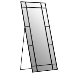 Tiana Floor Standing Mirror Black Frame