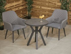 Aria Outdoor Fabric Bistro Set