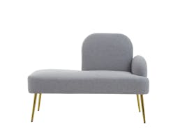 Heather Grey Chaise Lounge