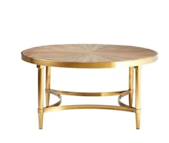 Jana Coffee Table With Curved Frame