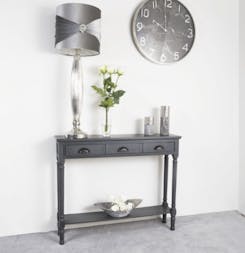 Delta Grey Medium Console Table