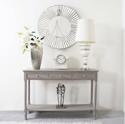 Delta Taupe Large Console Table