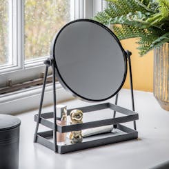 Carly Vanity Mirror With Metal Tray