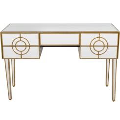 Claridge Circle Link 5 Drawer Desk